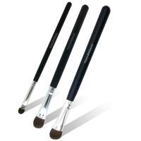 Feiyan Single custom logo Wholesale 3pcs Blend Eyeshadow brush blush brush Eye Makeup Brush Set