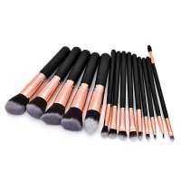 Custom Lady Eyeliner Eyelash Eyebrow Make up Brushes Professional Eyeshadow Makeup Brushes Set