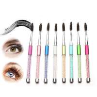 Reusable Beauty  Wands Applicator Eyebrow Eyelash Mascara Brushes for separating eyelashes