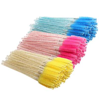 Factory Disposable Eyelash Brush Mascara Wands Applicator Spoolers Eye Lash Makeup Tool Make Up Brushes