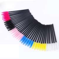 Disposable Mascara Brushes,Bendable Mascara Wands with Soft Hair,Eye Lash Brushes