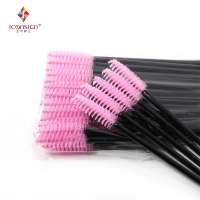 50pcs brush lashes extensions colorful micro eyelash brush